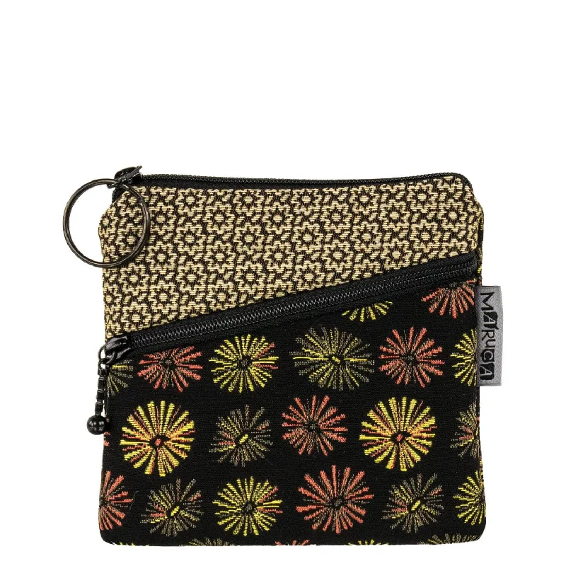 Leisure Bag with strong stitching-Roo Pouch in Starburst Gold