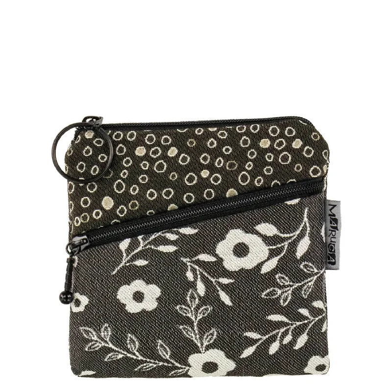 Leisure Bag for leisure travel-Roo Pouch in Flora Grey