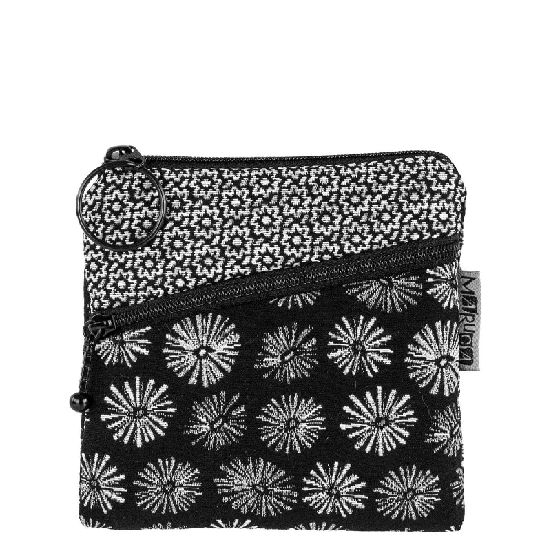 Leisure Bag with cool design-Roo Pouch in Starburst Silver