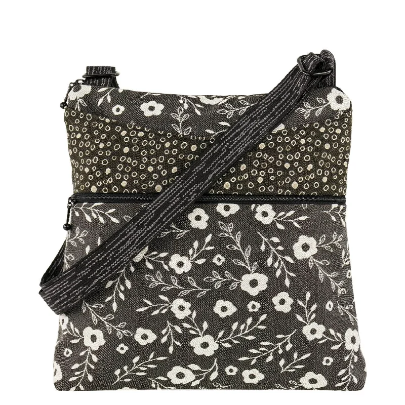 Leisure Bag with compact size-Spree in Flora Grey