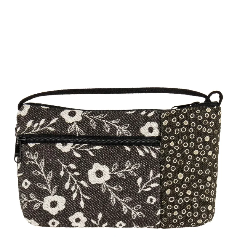 Leisure Bag with extra space-Tomboy in Flora Grey