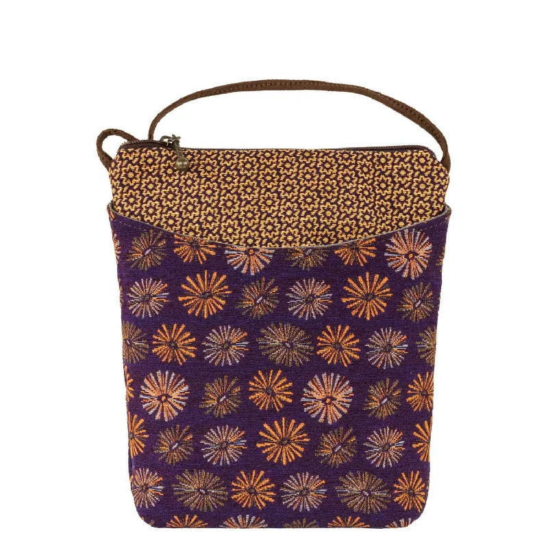 Leisure Bag with durable lining-Busy Bee in Starburst Purple