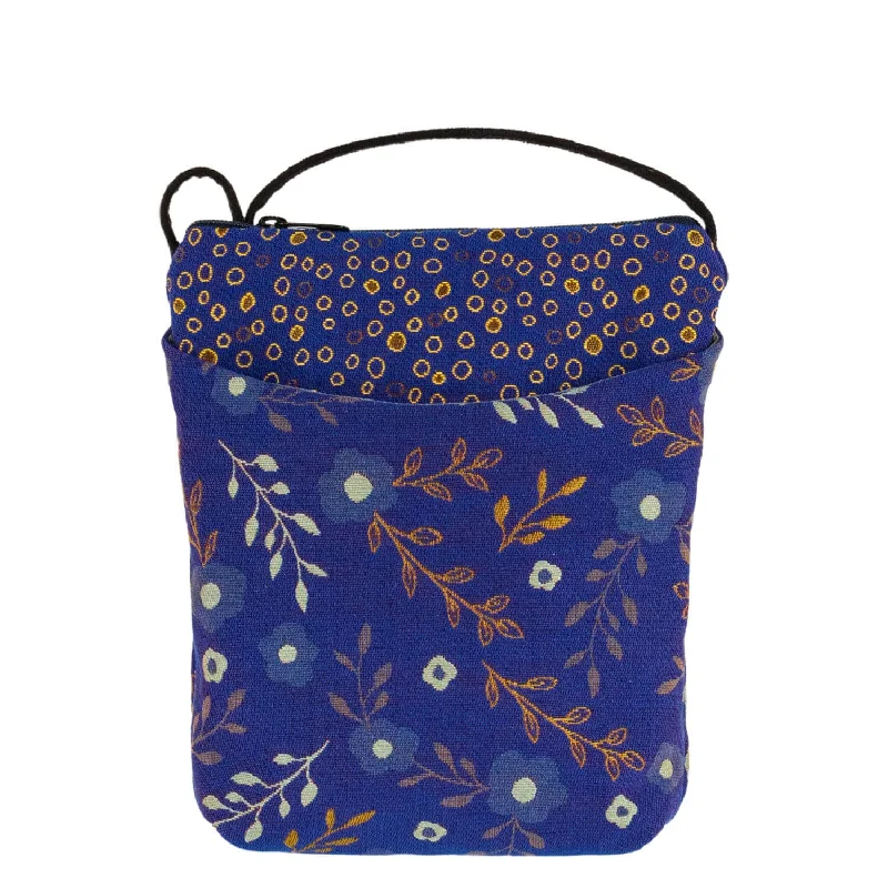 Leisure Bag for relaxed travel-Busy Bee in Flora Cobalt