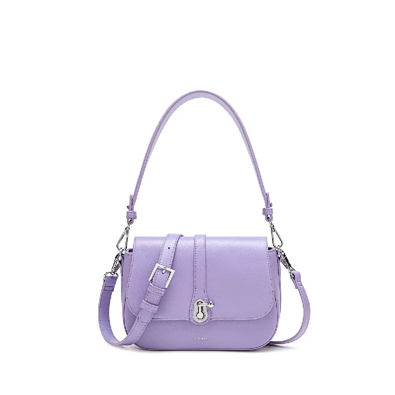 Leisure Bag for short leisure-Athena Saddle Bag - Lavender