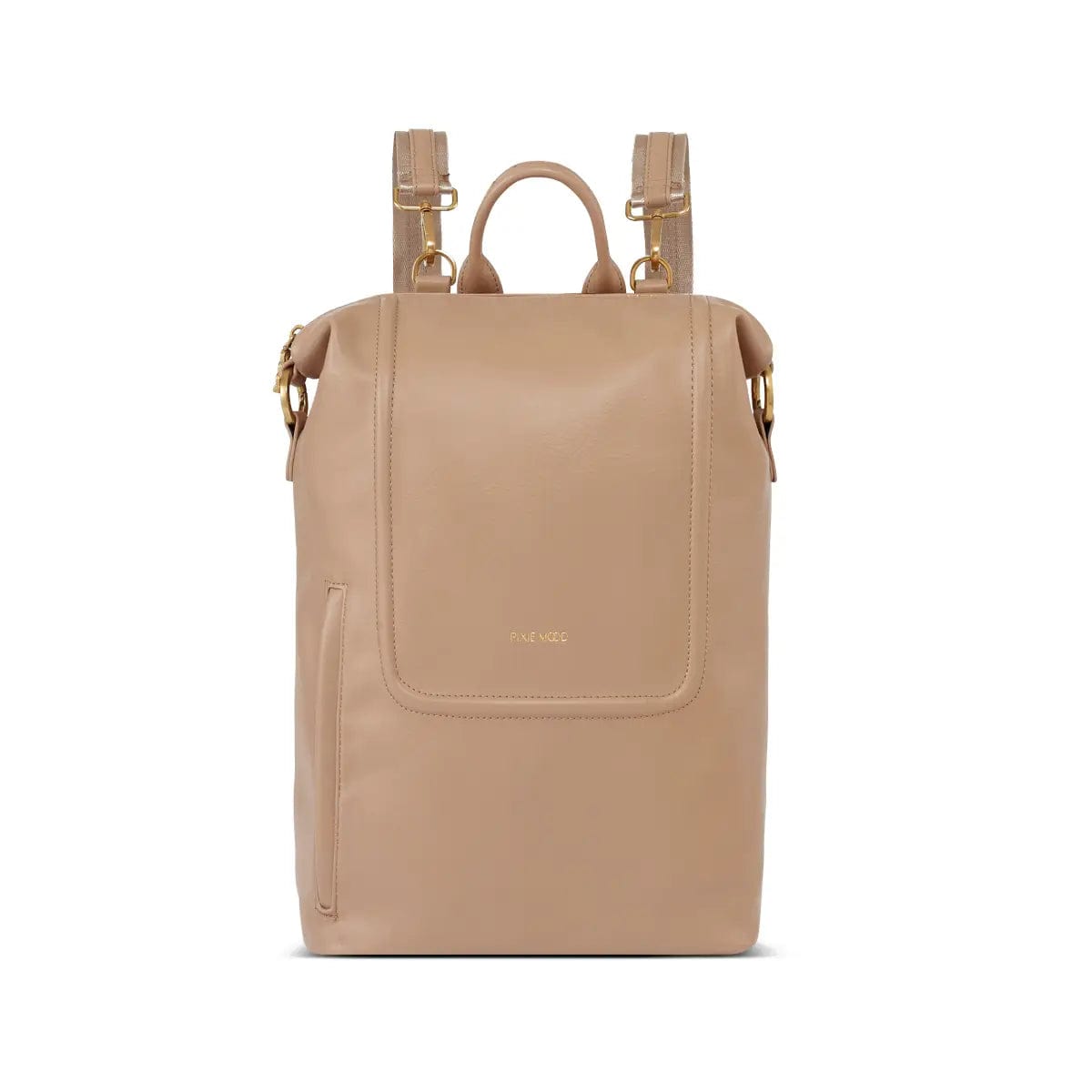 Leisure Bag with sturdy straps-Small Blossom Backpack - Sand