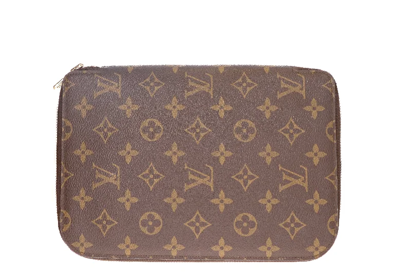 Handbag with tassels-Louis Vuitton Monogram Zippy Agenda Cover