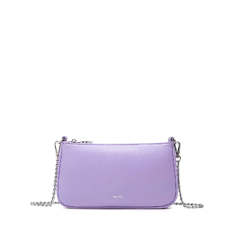 Leisure Bag for relaxed fun-Francine Chain Crossbody - Lavender