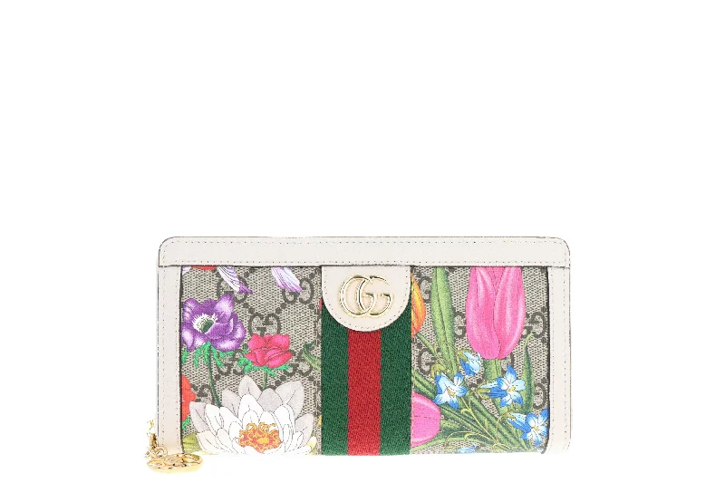 Handbag for teachers-Gucci Flora Wallet