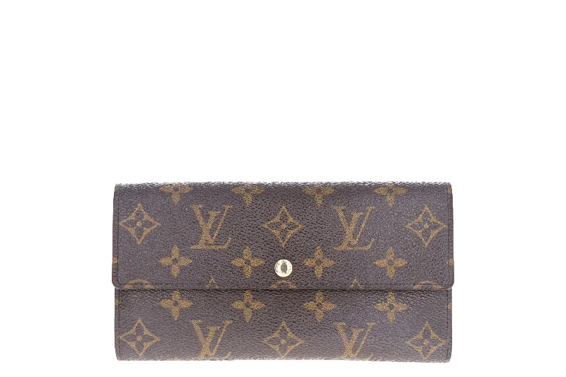 Handbag for picnics-Louis Vuitton Monogram Sarah Wallet