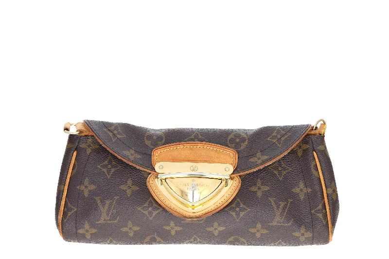 Handbag with hardware-Louis Vuitton Monogram Beverly Pochette