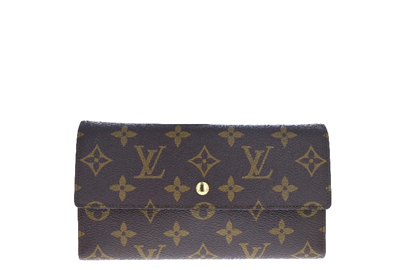 Handbag with zipper-Louis Vuitton Monogram International Wallet