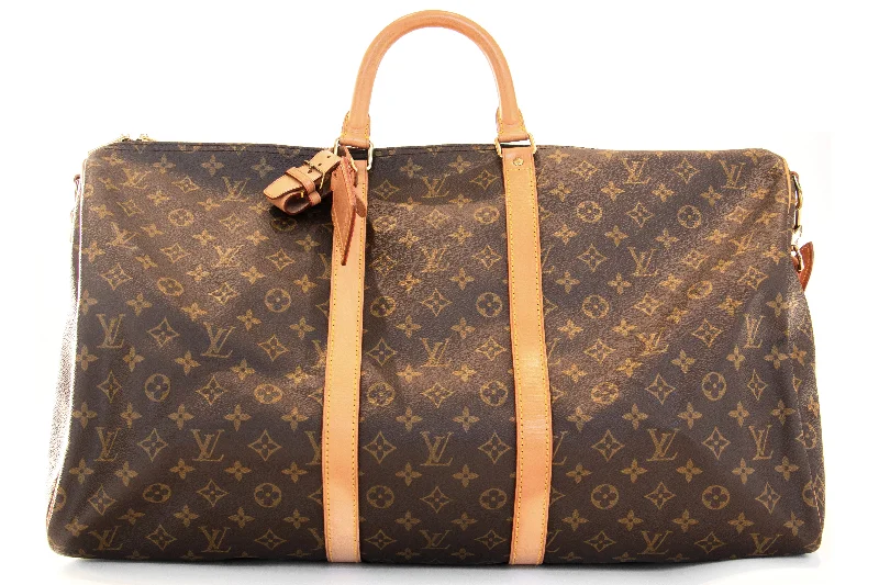 Handbag trendy design-Louis Vuitton Monogram Keepall Bandouliere 55