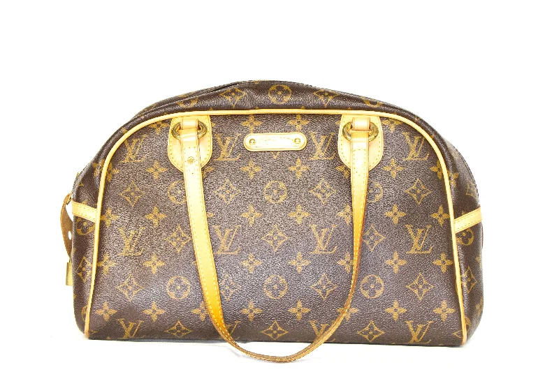 Handbag with buckle-Louis Vuitton Monogram Montorgueil PM