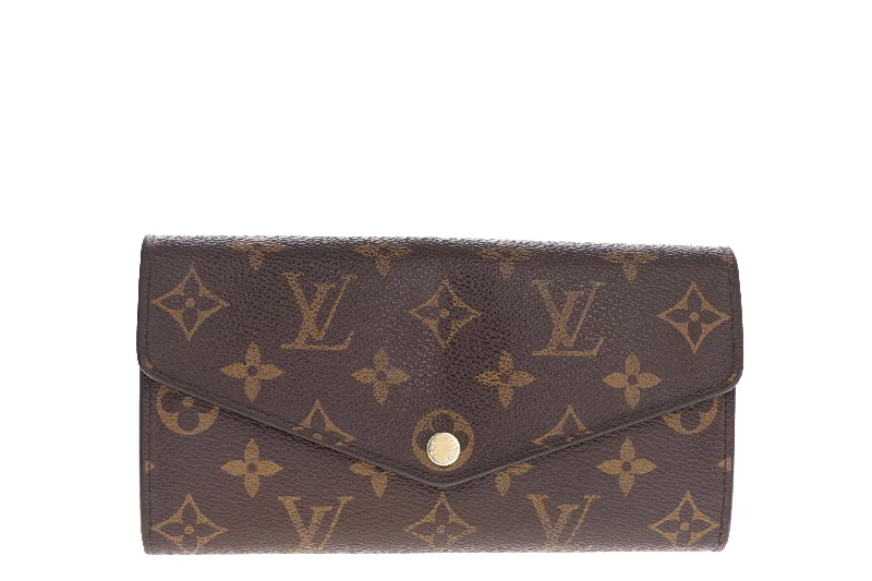 Handbag sleek style-Louis Vuitton Monogram Sarah Wallet