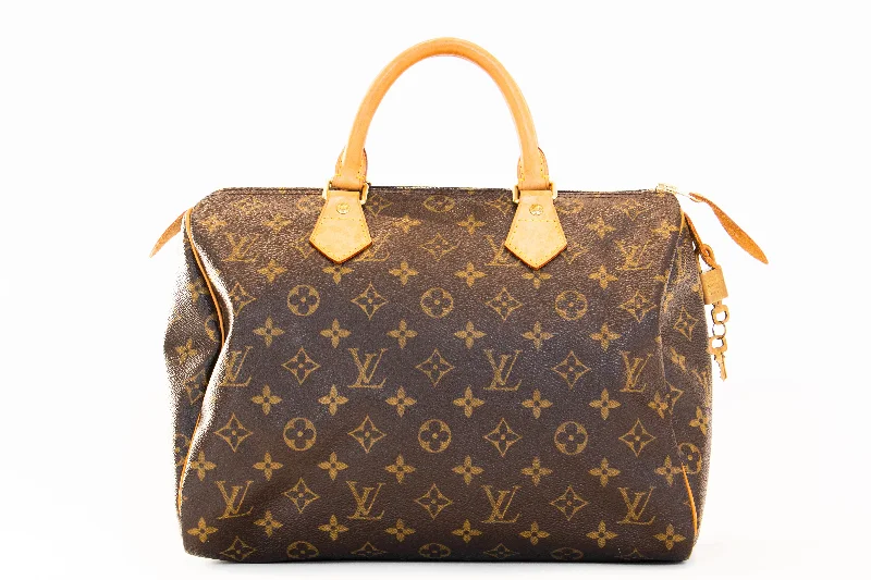 Handbag soft teal-Louis Vuitton Monogram Speedy 30