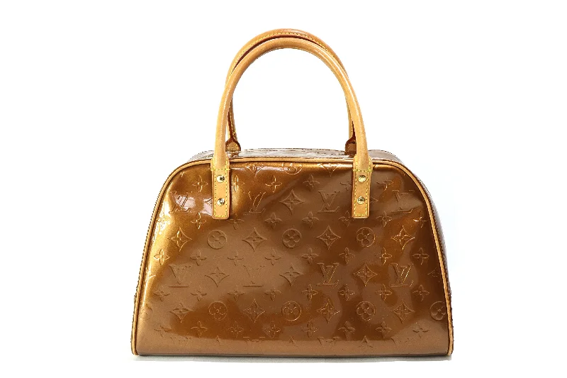 Handbag with buckle-Louis Vuitton Vernis Tompkins Square Bag