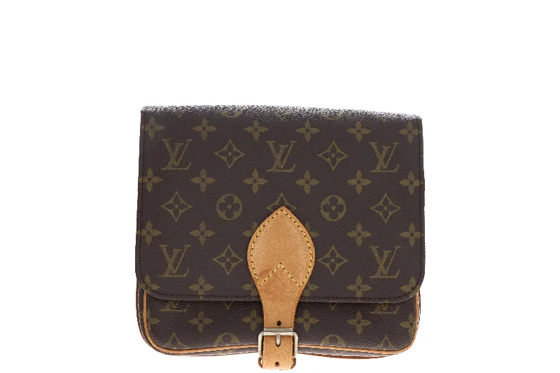 Handbag with studs-Louis Vuitton Vintage Monogram Cartouchiere MM