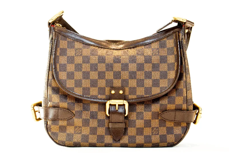 Handbag for hikers-Louis Vuitton Damier Ebene Highbury Bag