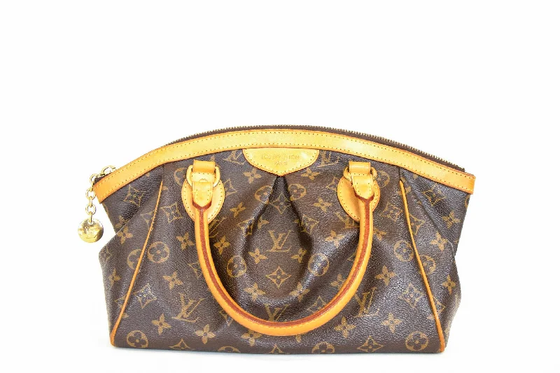 Handbag sleek finish-Louis Vuitton Monogram Tivoli PM