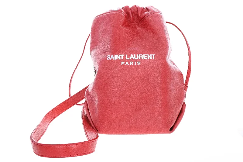 Handbag crossbody style-Yves Saint Laurent Teddy Bucket Bag