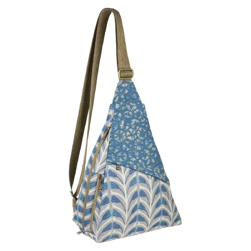 Leisure Bag for beach-GoGo in Blue Lily