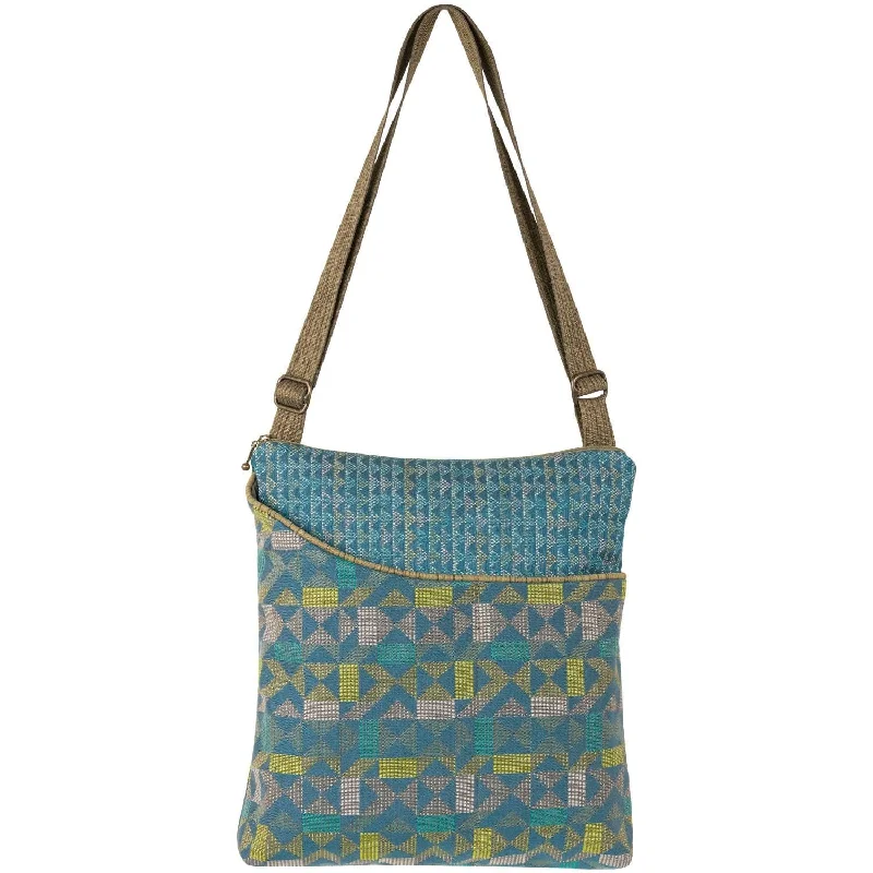 Leisure Bag for weekend leisure-Cafe Sling in Americana Teal