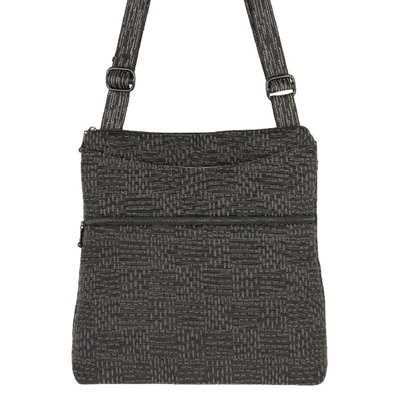 Leisure Bag with trendy design-Spree in Basket Black