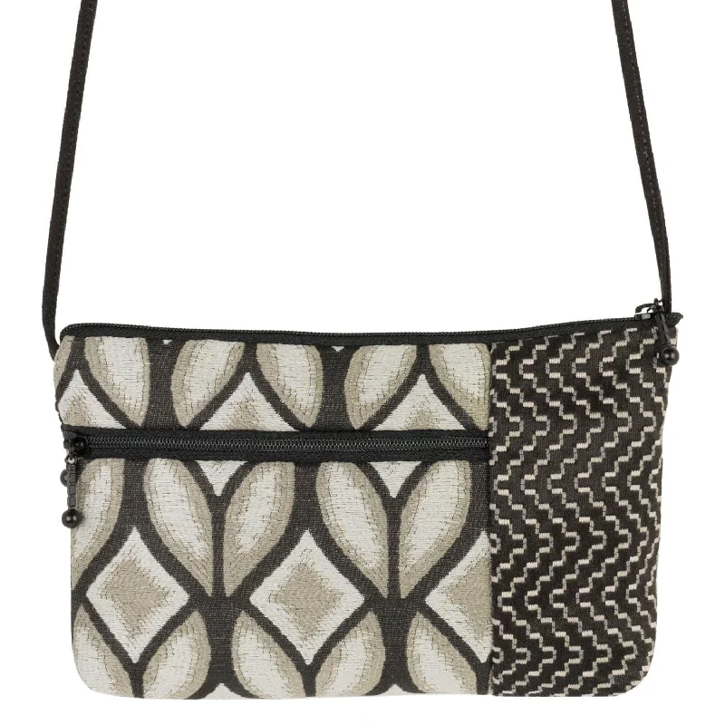 Leisure Bag for outdoor fun-Tomboy in Woven Tulip Black