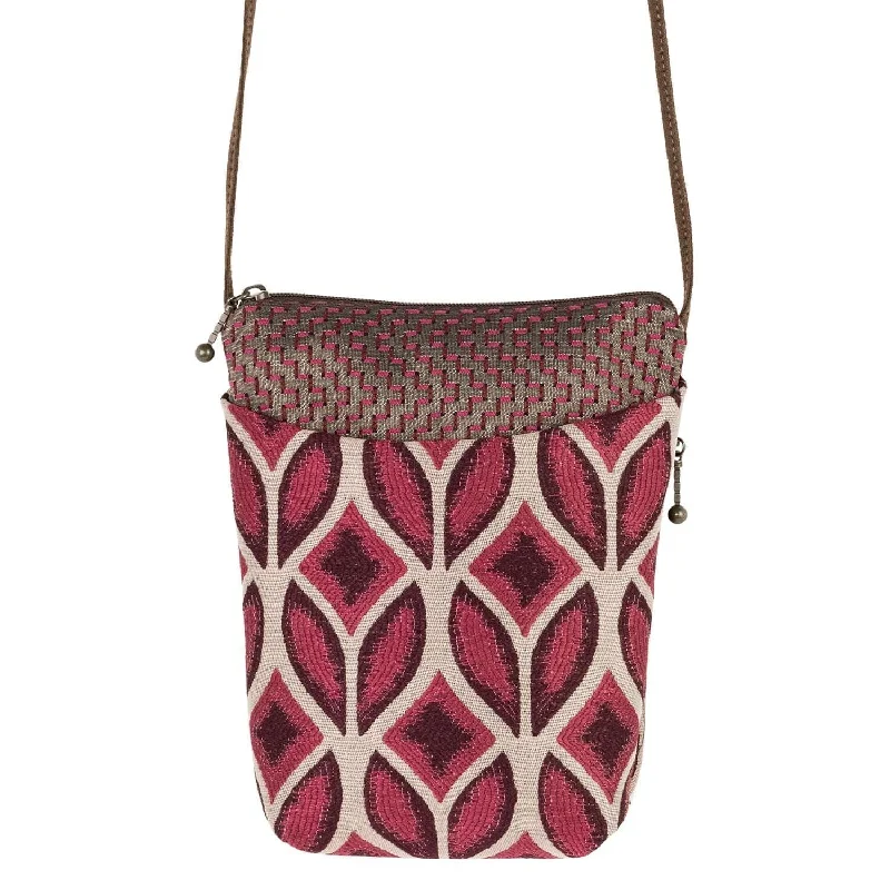 Leisure Bag for quick leisure-Busy Bee in Woven Tulip Red