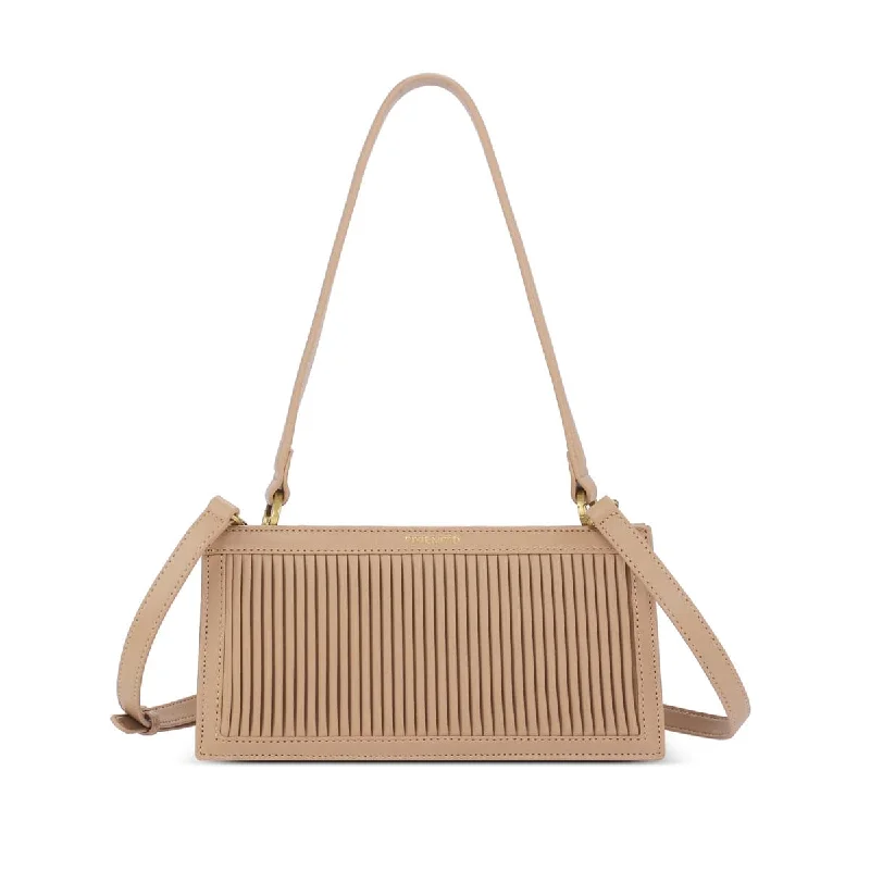 Leisure Bag with extra strength-Abigail Clutch - Sand