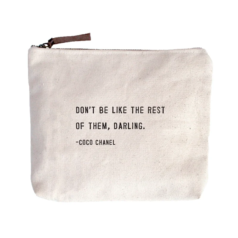 Leisure Bag for shopping-Don't Be Like The Rest Of Them Canvas Bag