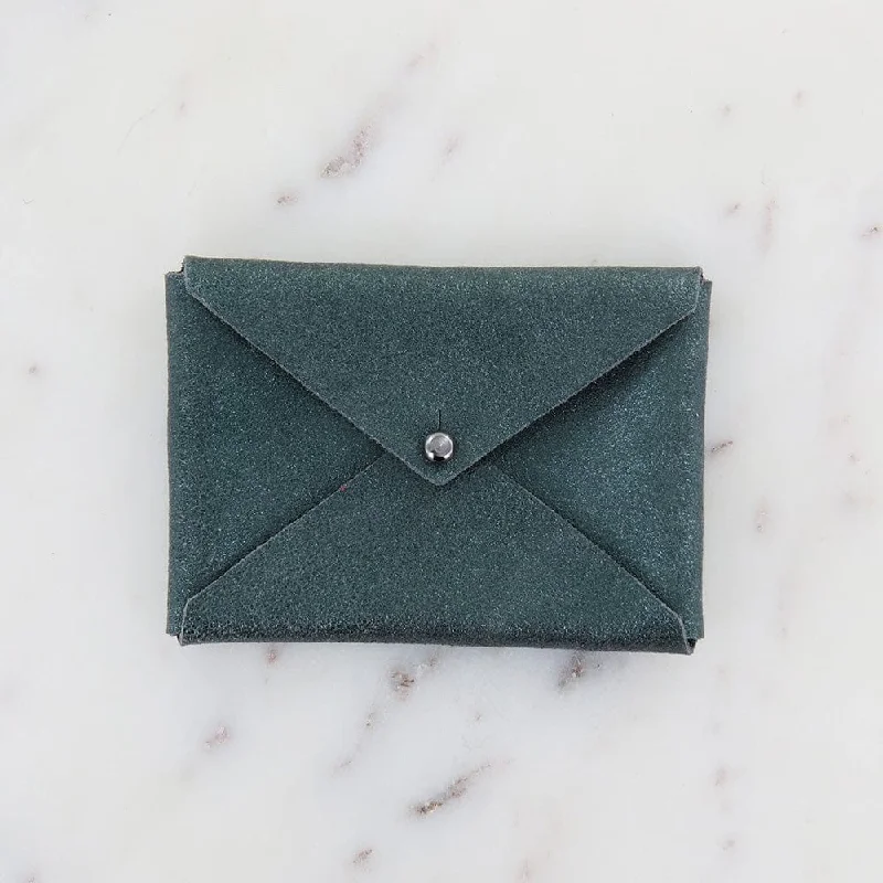 Leisure Bag for office-ANDIE WALLET IN EVERGREEN WITH SMOKE