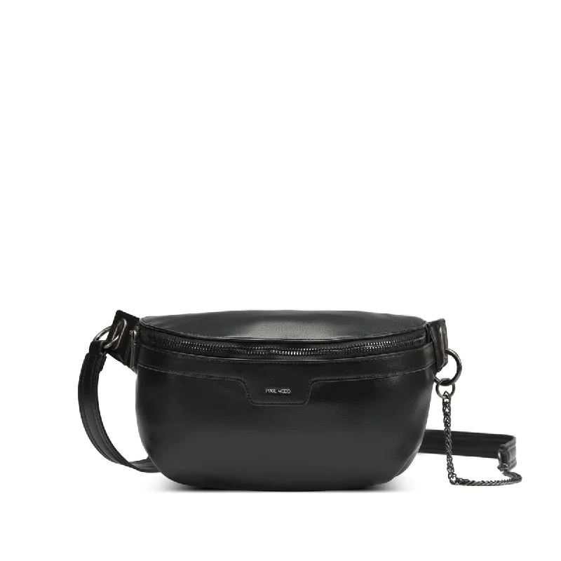 Leisure Bag with soft straps-Brooklyn Crossbody - Black