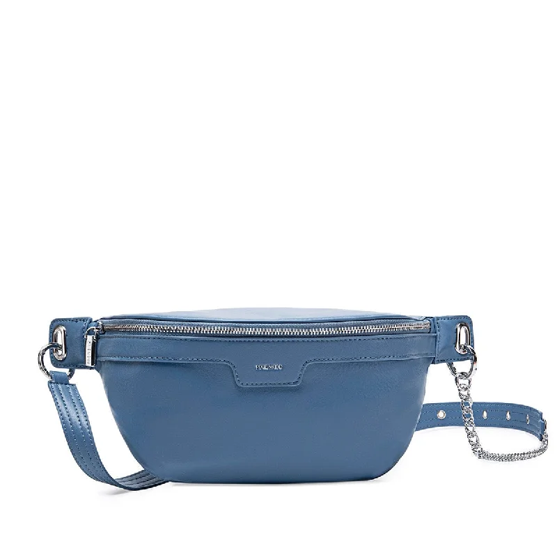 Leisure Bag with cool handles-Brooklyn Crossbody - Muted Blue