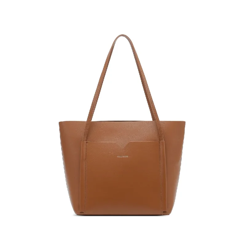 Leisure Bag for casual leisure-Clara Tote - Chestnut