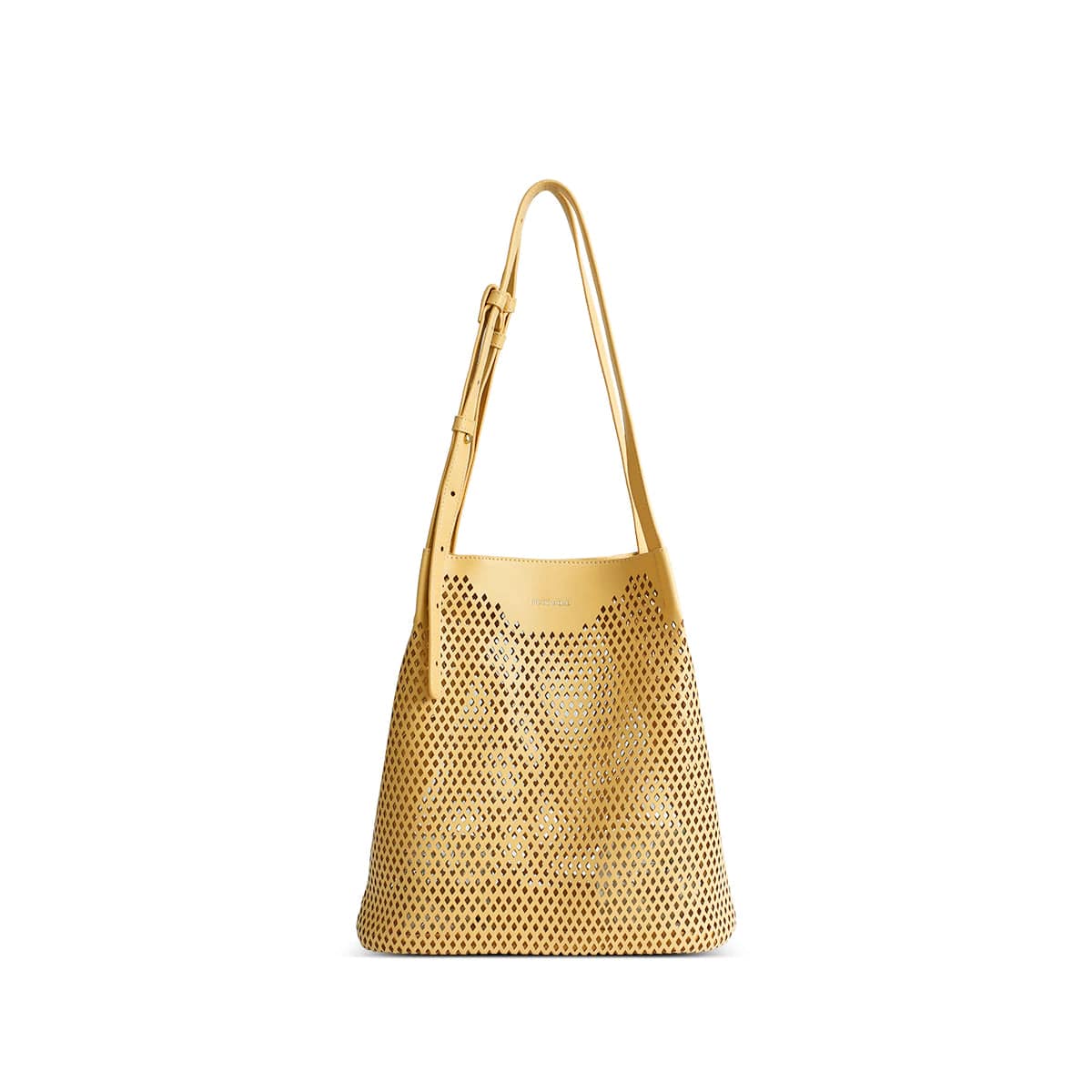 Leisure Bag with multiple pockets-Diamond Shoulder Bag - Melon