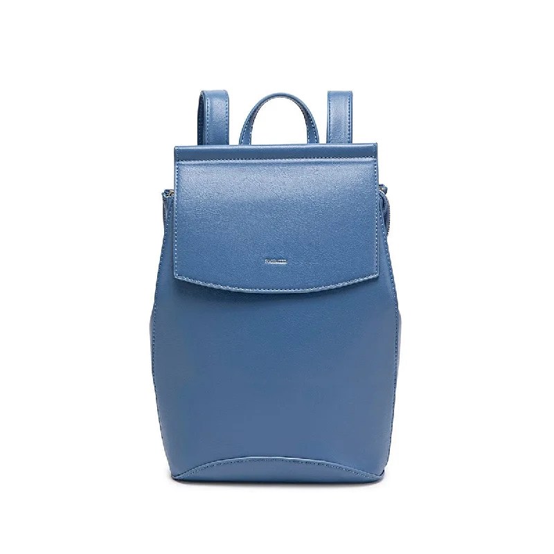 Leisure Bag with bold straps-Kim Backpack - Muted Blue