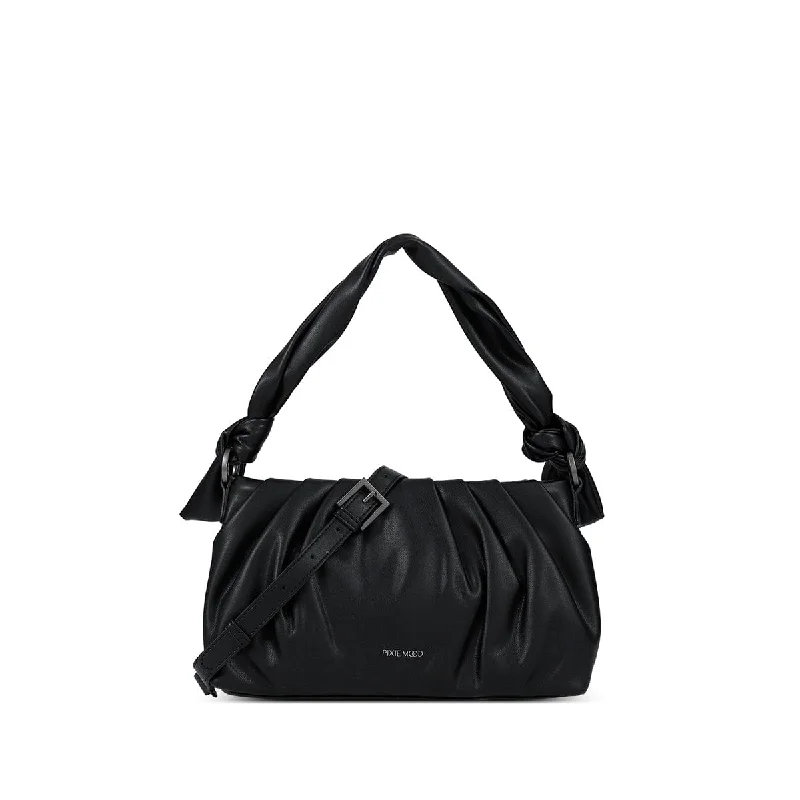 Leisure Bag for quick outings-Luna Shoulder Bag - Black