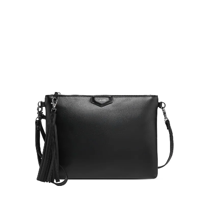 Leisure Bag for daily fun-Michelle Clutch - Black