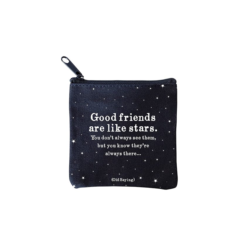 Leisure Bag with lightweight design-"good friends" mini pouch