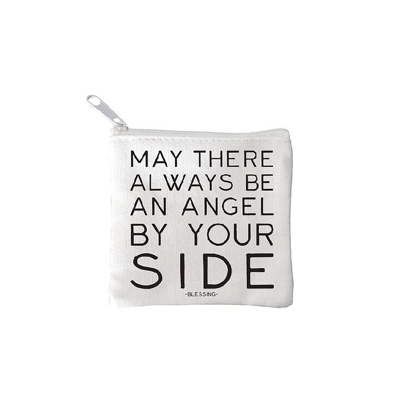 Leisure Bag for relaxed adventures-"Angel By Your Side" mini pouch