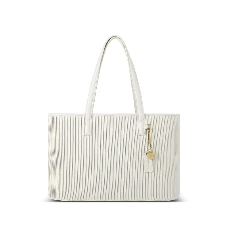 Leisure Bag with cool design-Sadie Tote - Coconut Cream