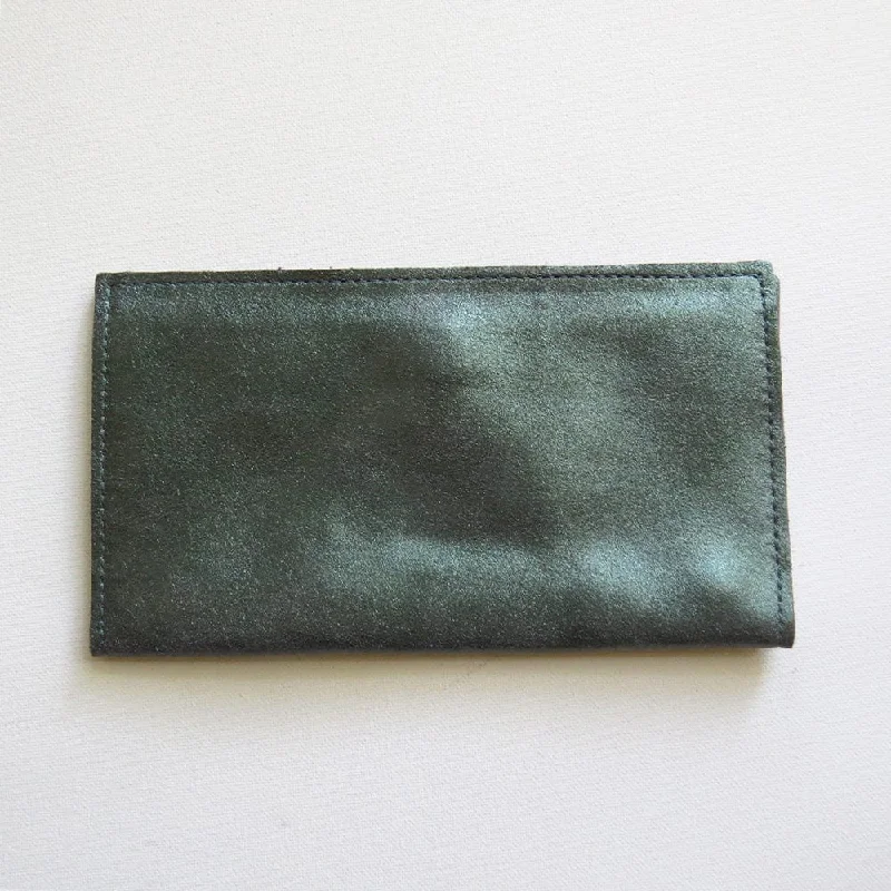 Leisure Bag stylish women-SARAH WALLET IN EVERGREEN WITH SMOKE