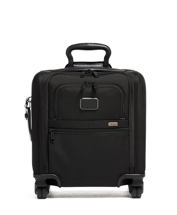 suitcase for travel solutions-Alpha 3 Small Compact 4 Wheeled Brief