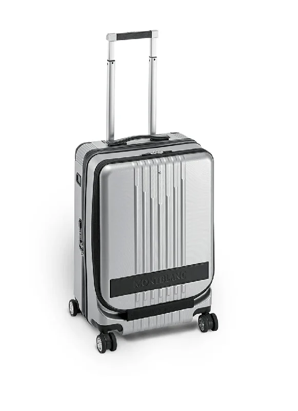 suitcase for holiday trips-Montblanc MY4810 Trolley Cabin Suitcase w. Front pocket