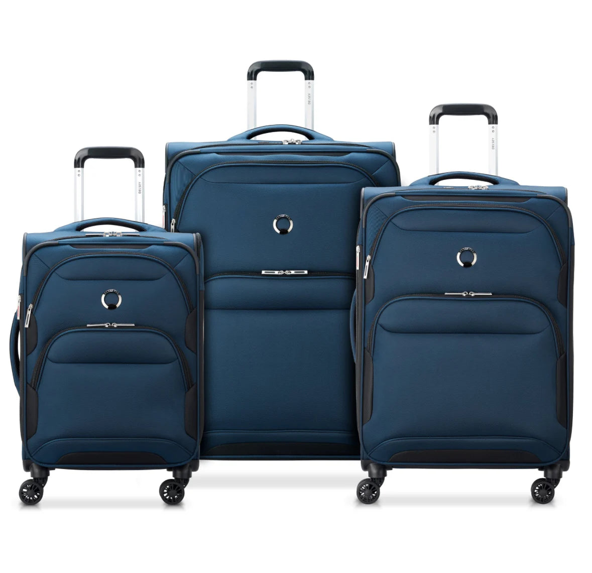 suitcase for travel bargains-Delsey SKY MAX 2.0 Trolley Luggage