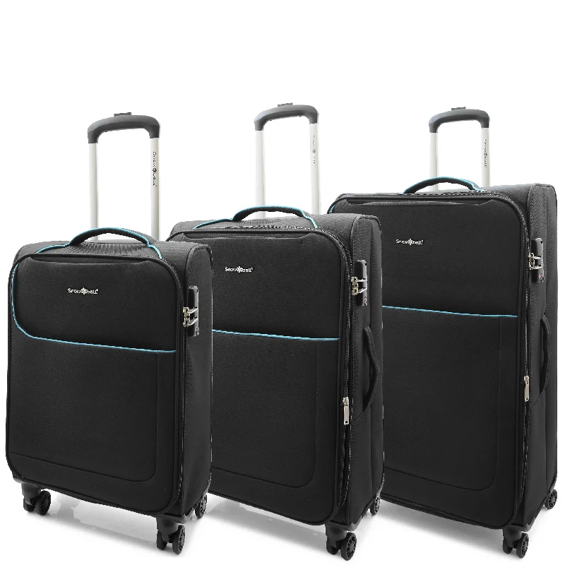 suitcase for urban adventures-Four Wheel Suitcase Lightweight Soft Luggage HL22