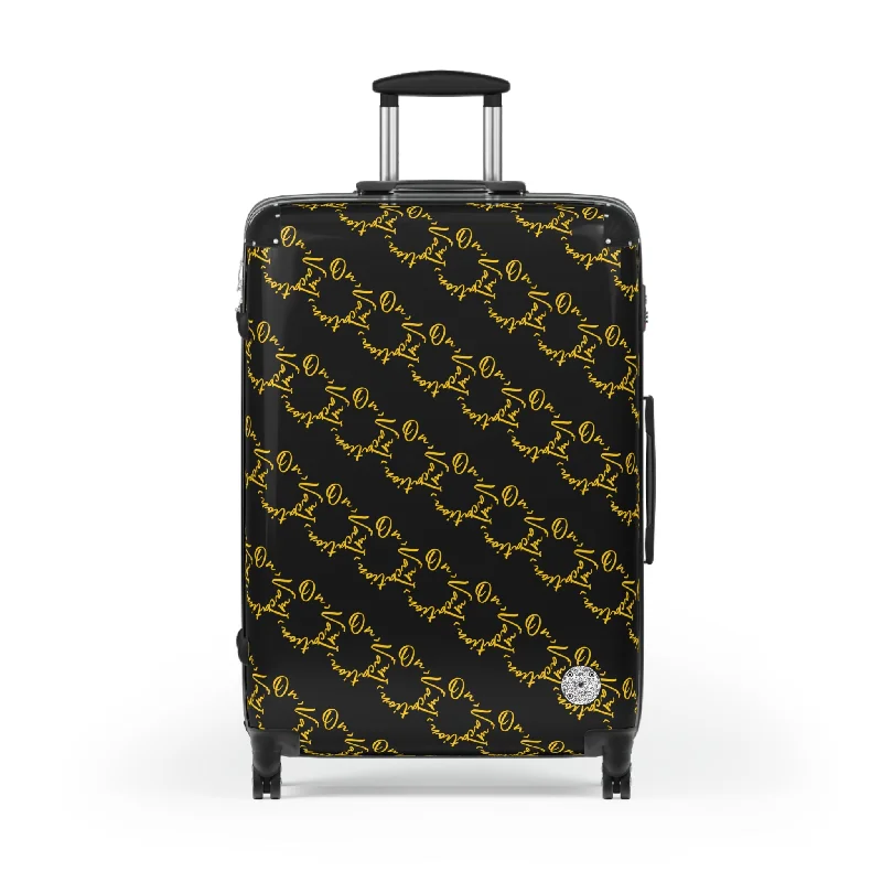 suitcase for travel savings-I.O.V- Black Suitcases