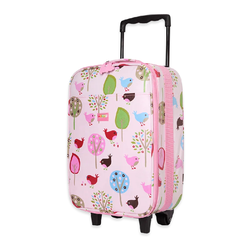 suitcase for frequent holidays-Kids' 2 Wheel Suitcase — Chirpy Bird