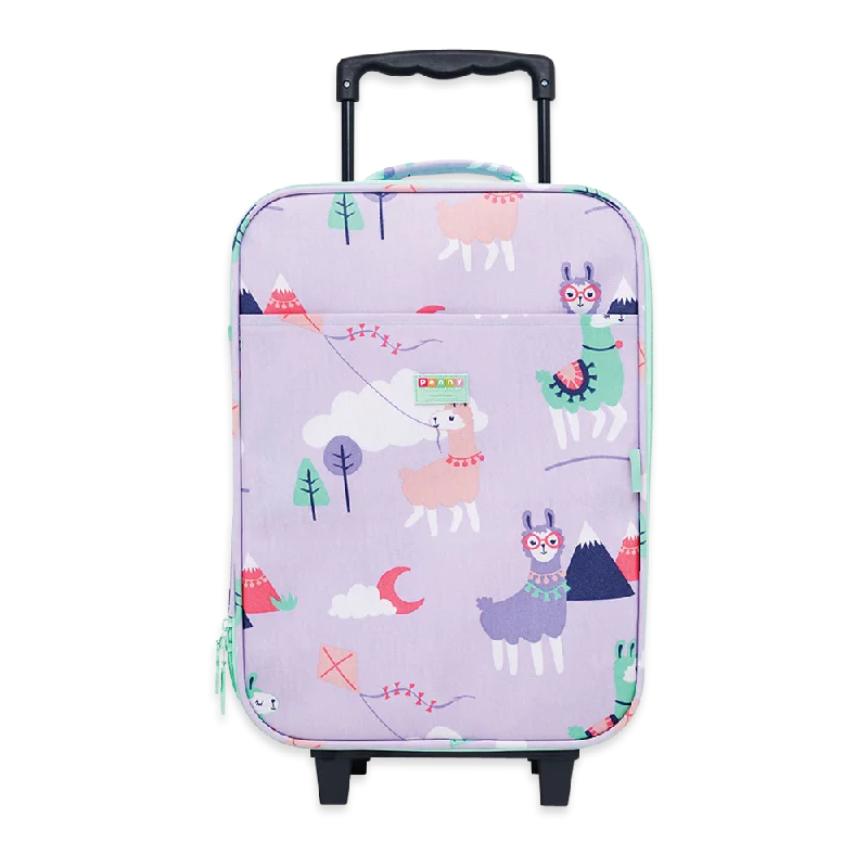 suitcase for budget holidays-Kids' 2 Wheel Suitcase — Loopy Llama